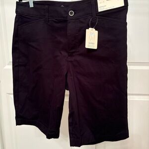 St. John's Bay Women's Black Bermuda Shorts